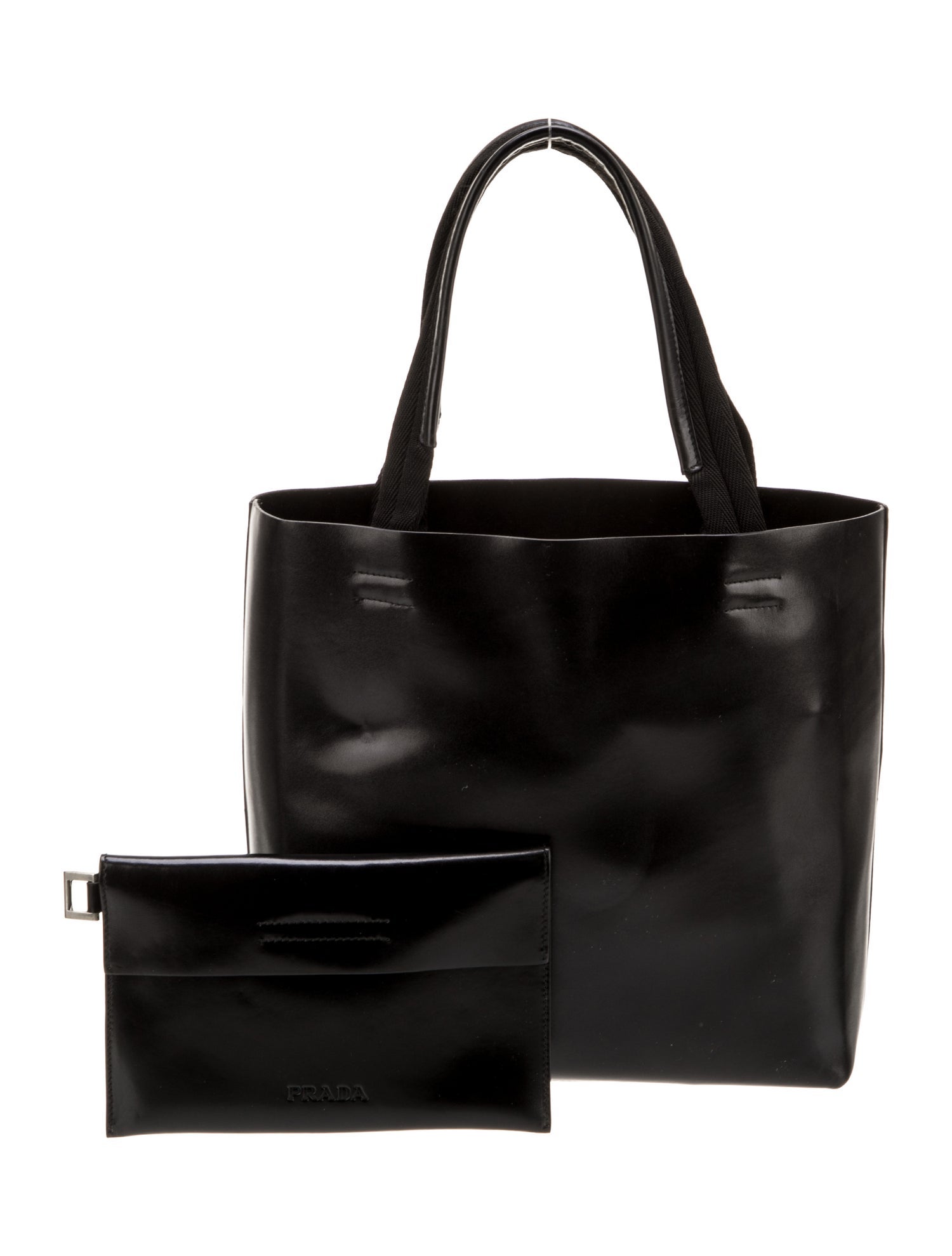Prada Vitello Leather Tote